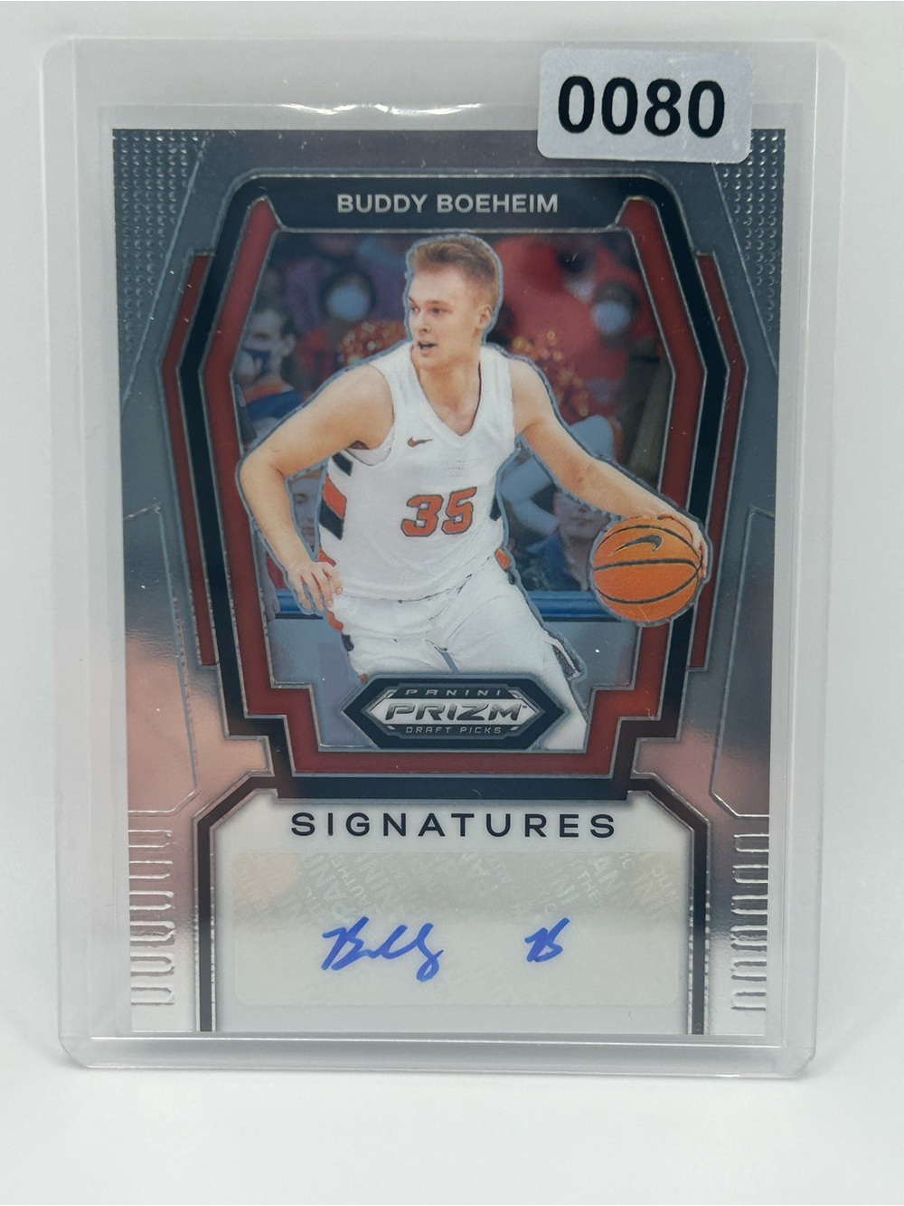 Buddy Boeheim Panini Prizm Draft Picks Signatures Basketball Card - autograph 🏀